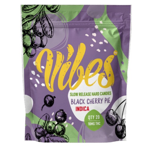 Vibes – Black Cherry Pie Hard Candies
