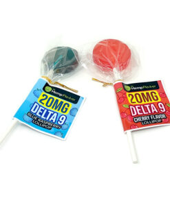 Blue Raspberry Lollipop, Cherry Flavor Lollipop